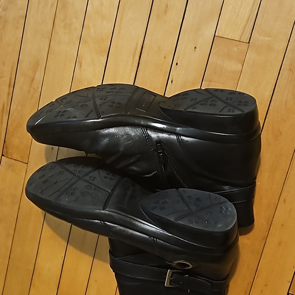 Naturalizer Cassini Ankle Boots Booties Women’s Leather Black Comfort Shoes - Picture 5 of 8